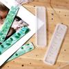 Rectangle Silicone Bookmark Mold DIY Bookmark Mould Making Epoxy Resin Jewelry DIY Craft Silicone Mold 150x35mm