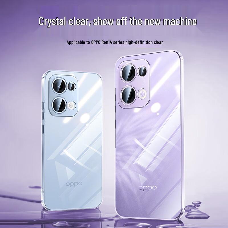 Прозрачный противожелтеющий чехол Xianyan из поликарбоната для OPPO Reno14/Pro