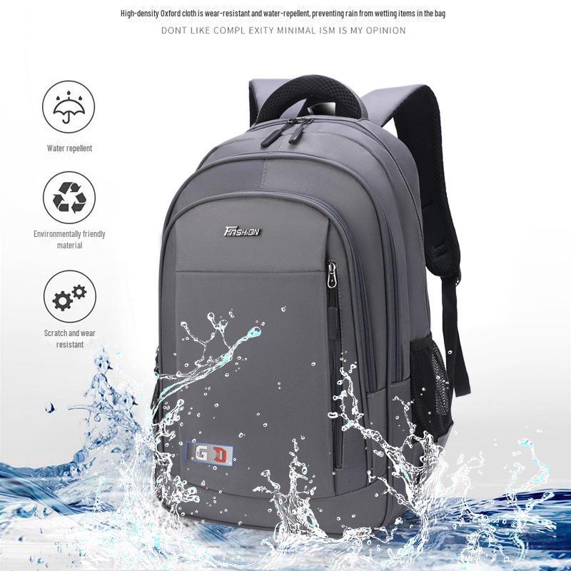 2024 Versatile Large-Capacity Casual Backpack - Oxford Cloth, Ideal for Students and Outdoors