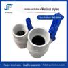 PVC-Muffe Wasserhahn, Manuell, Hochtemperaturbeständig, Doppelkopf, DN20, 25, 32, 4 Punkte