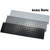 Tech Parts 6x24 Dots Thin Bricks Assemble Particles Educational Creative Size DIY Building Blocks Compatible Classic Parts 3026