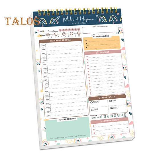 Zielorientiertes Planerbuch im A5-Format. Reibungsloses Schreiben. Kein Ausbluten der Tinte. Effizientes Organizer-Notizbuch zur Zielerreichung.