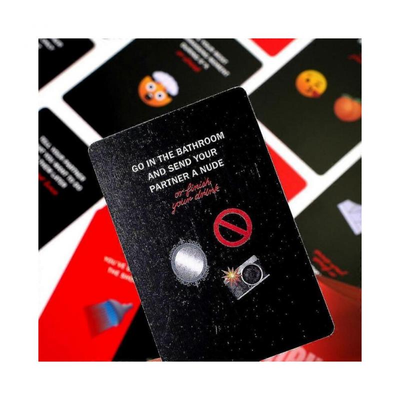 Drunk In Love: X-Rated Couples Drinking Game - Intimate Relationship Card Game with Spicy Dares