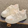 Summer Versatile Breathable Mesh White Shoes Children's New Shoes Thin Soles Inner Height Increase Casual Board Shoes