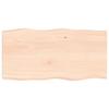 VidaXL Table Top Solid Oak Wood Untreated Matching Edge 363885