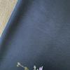 Solid Color Jacquard Fabric In Silver, Dark Blue, and Beige - 0.4m Wide for DIY Napkins and Hanfu Accessories