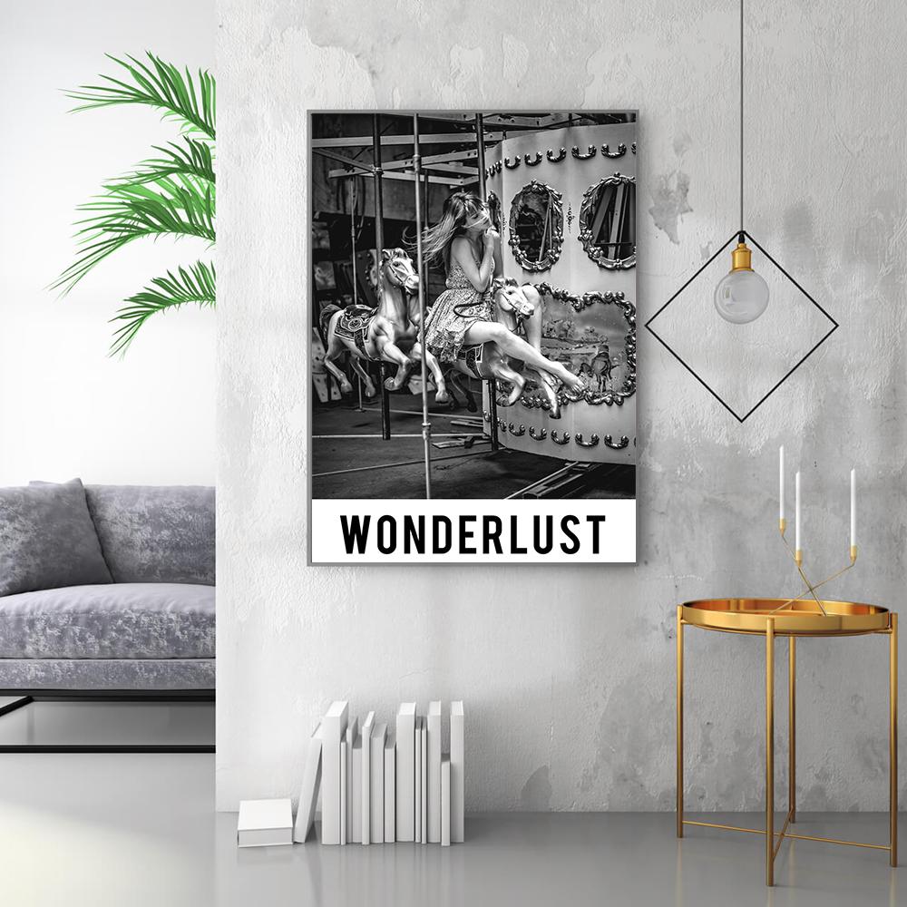 Eiffel Tower Retro Nordic Garden Wall Poster Print Black And White Fashion Canvas Paitning Room Home Decor Landscape Art Picture