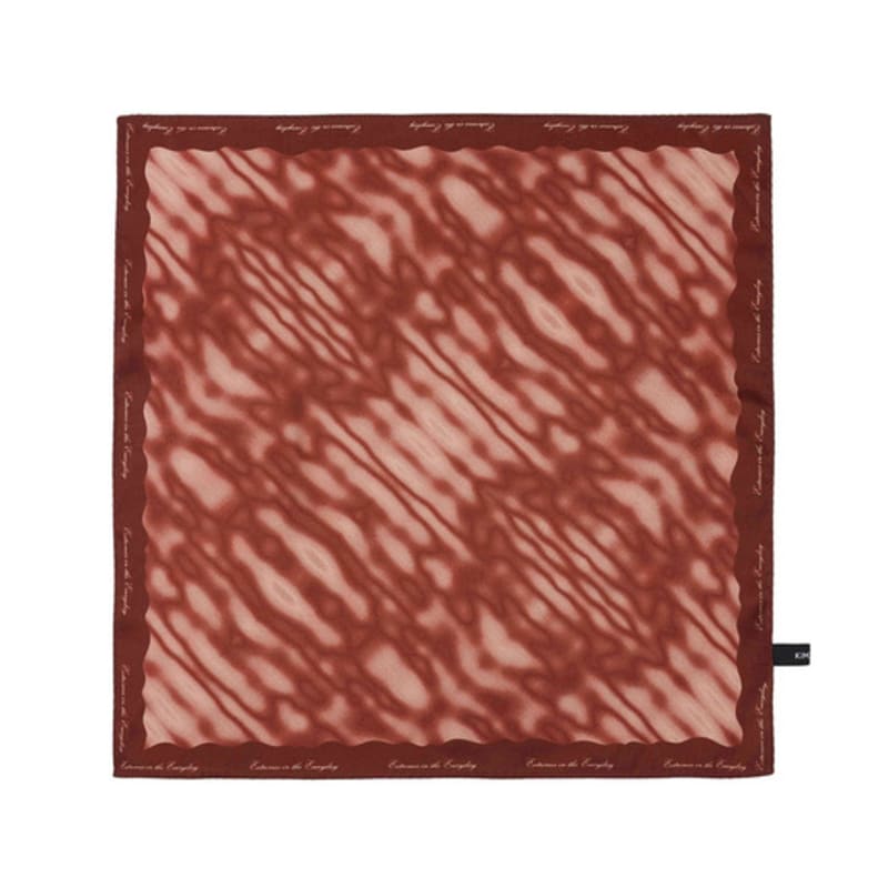 

KIMZISU Haze Motif Mini Scarf 45 _ RED RED_OS