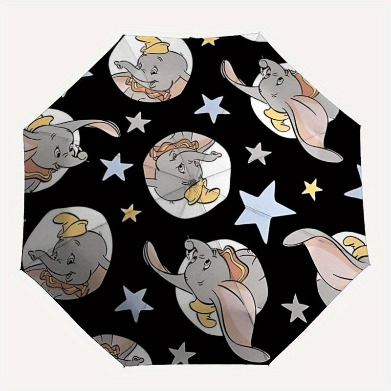 

1pc Dumbo Automatic Open/close, All-Season Portable Folding Umbrella for Women & Men, Durable Frame yy250805038