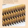 8-15mm L Curl False Eyelashes Segmented Individual Cluster Eyelashes   Eyelash Extension