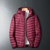 Mens Lightweight Short Cotton-Blend Puffer Jacket Slim Fit Stand Collar Casual Outerwear All