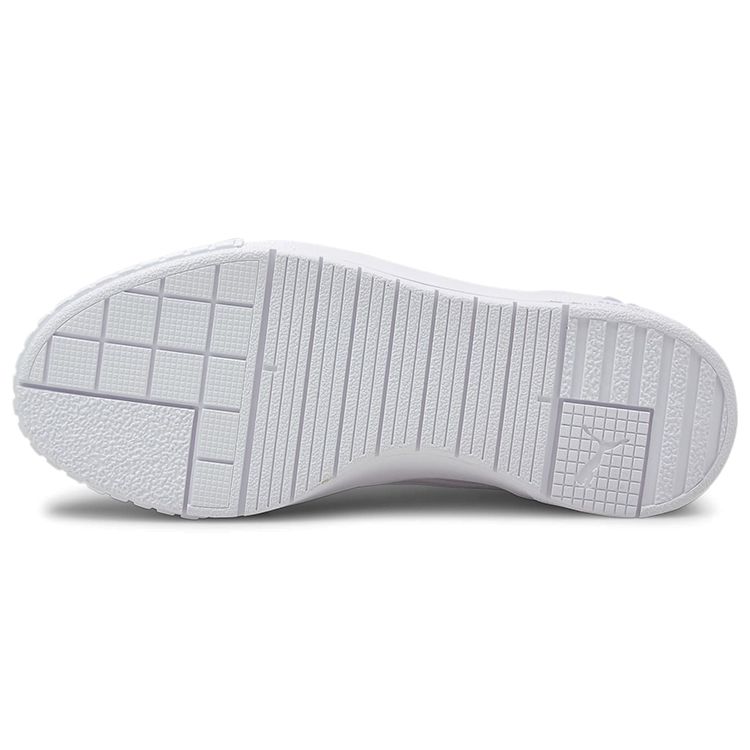 Puma Women's Cali Sport Platform Sneakers White Elektro Peach 375051-01