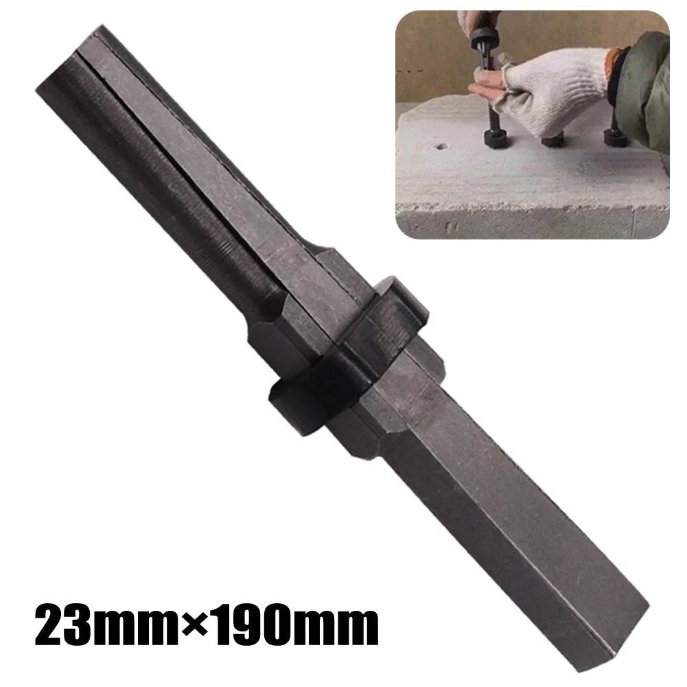16/23mm Stone Splitting Tool Stone Splitter Hand Tools Set Metal Plug Wedges And Feather Shims Concrete Rock Splitters