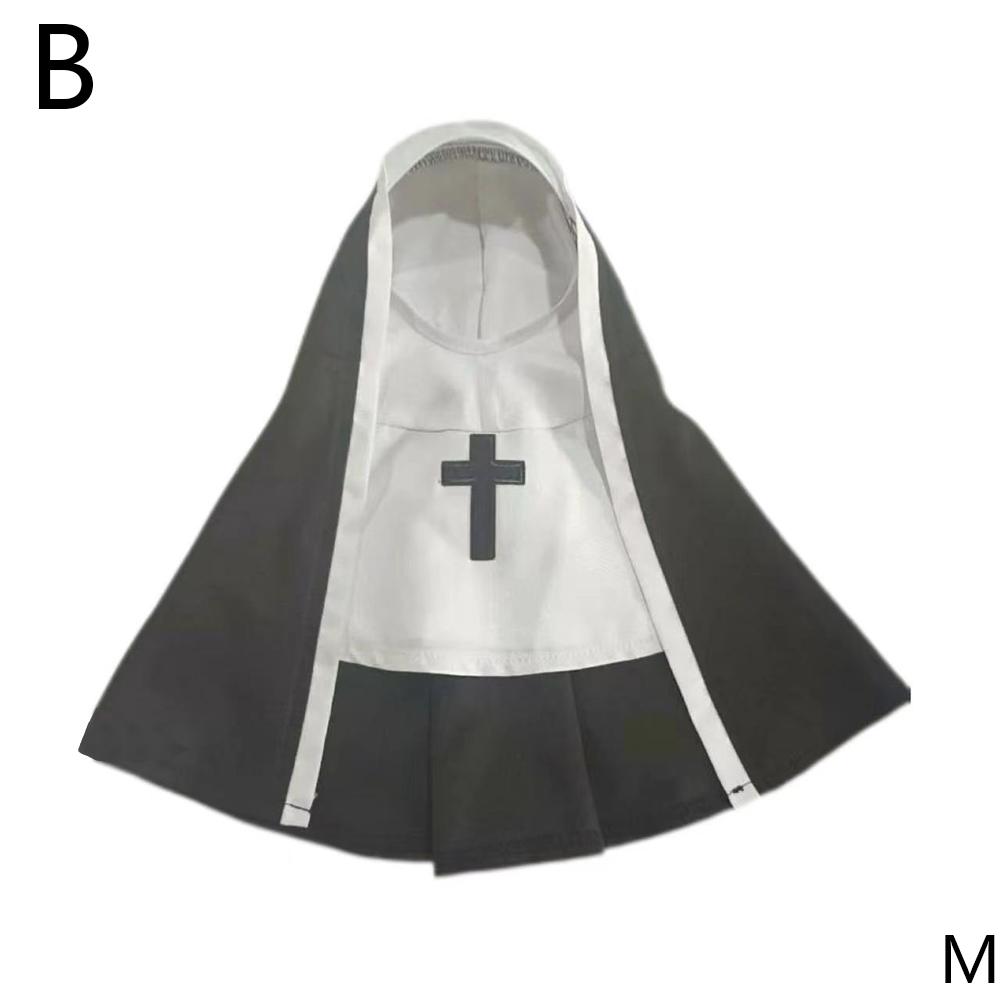 Pet Halloween Costumes Nun Cloak For Small Pet Cosplay Dress Kawaii Pet Clothes Kitten Puppy Funny Accessoties Gift Y0v1