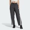 Adidas Future Icons 3-Stripes Woven Pants Retro Color Block Loose Fit Knit Sports Pants Women bottoms Black IP1567