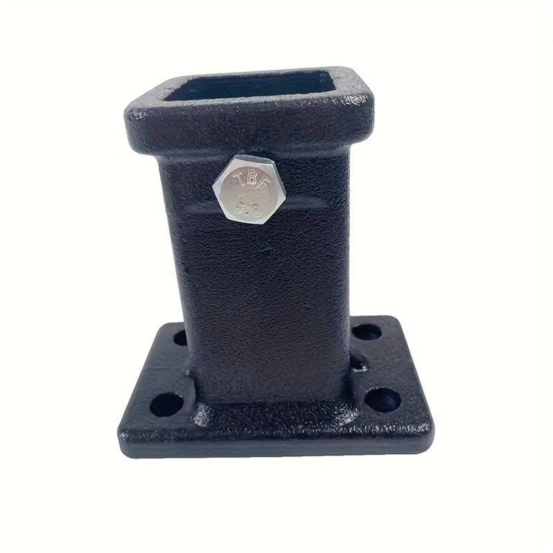 Trailer Hitch Receiver Adapter 2In Bolt On Receiver Tube Steel Hook Base Universal For Pickup Trucks