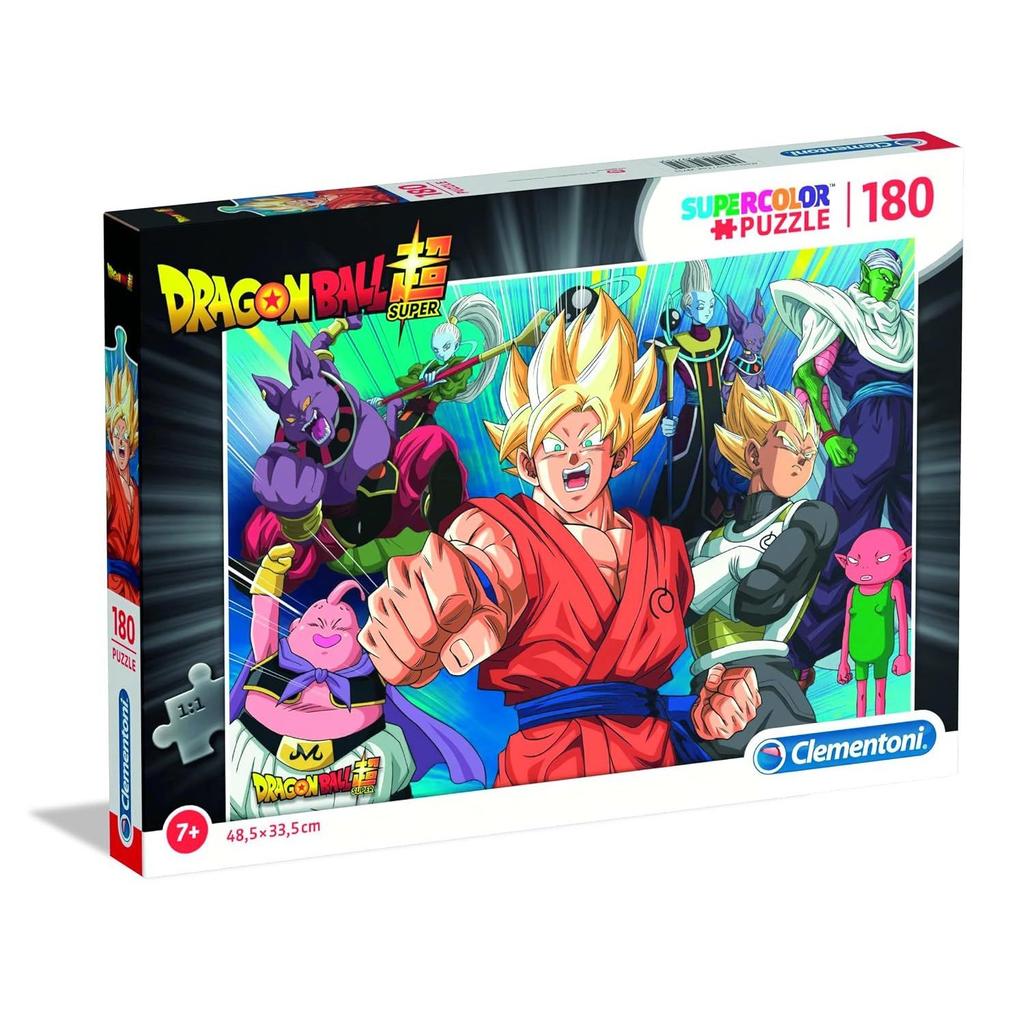 Clementoni - 29755 Childrens Super Color Puzzle Dragon Ball 180 Pieces