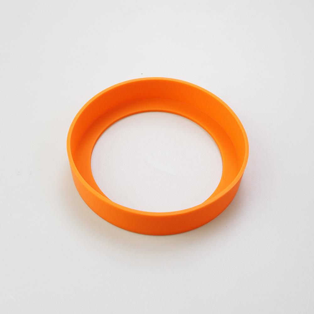 28 Colors 9.0CM Silicone Cup Bottom Cover Coaster Sleeve Water Cup Protective Cover 90MM Wear-resistant Cup Bottom Cover