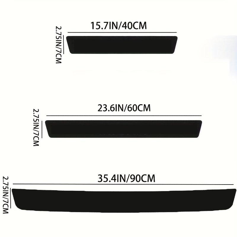 9PCS Car Door Sills Guards Stickers Film Anti Scratch Carbon Fiber Protector Scuff Pedal Cover Auto Accessories