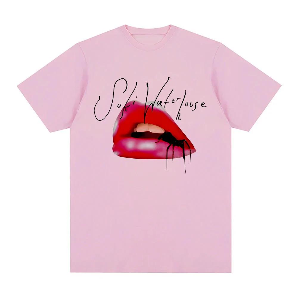Spider Baby TEE Suki Waterhouse 2025NEW TOPS Singer's Same Style Vintage High Quality Summer Album Hip Hop Tshirt