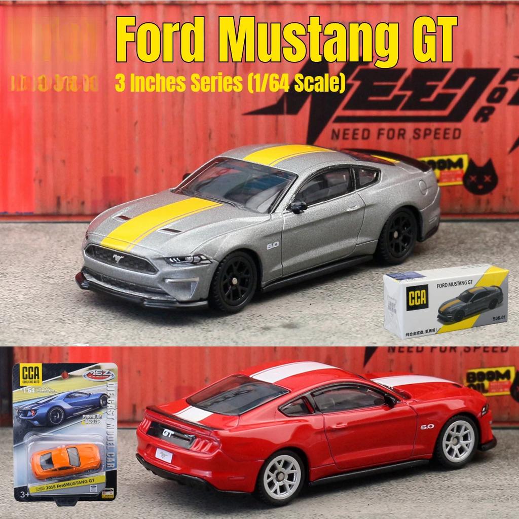 1/64 Skala Ford Mustang GT Leke Bil Modell CCA MSZ 1:64 Støpte Miniatyr Frie Hjul Samling Egnet for Hot Wheels Gave Barn