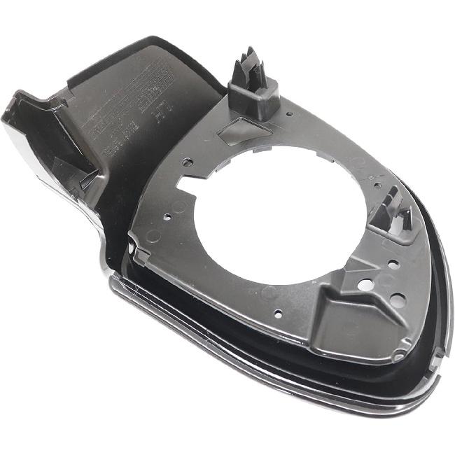 FZJDSD 51167327911 Mirror Housing Frame Trim 1Pc Left Side Compatible With BMW X3 X4 X5 X6 2014-2019 Black Side Mirror Shells Cover Cap