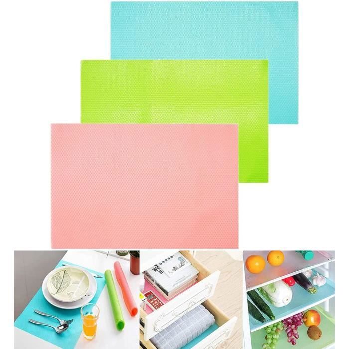 

Lot de 12 Tapis de Rfrigrateur PVC 45 30cmTable Lavables Tapis Frigo Antidrapant Coussin DIY de Tiroir pour Cuisine TAPIS DE TIROIR