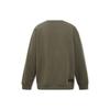 Levis Letter Design Vintage Locker Geschnitten Langarm Sweatshirt Herren Sweatshirt Grün A9359-0000