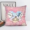 Kawaii Jokes Bear Pillow Case Square Pillow Bedroom Sofa Leisure Comfort Cushion Car Living Room Home Decoration