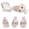 Hand Enameled Trinket Box Colorful Owl Decoration Ornament Metal Crafts Collectibles