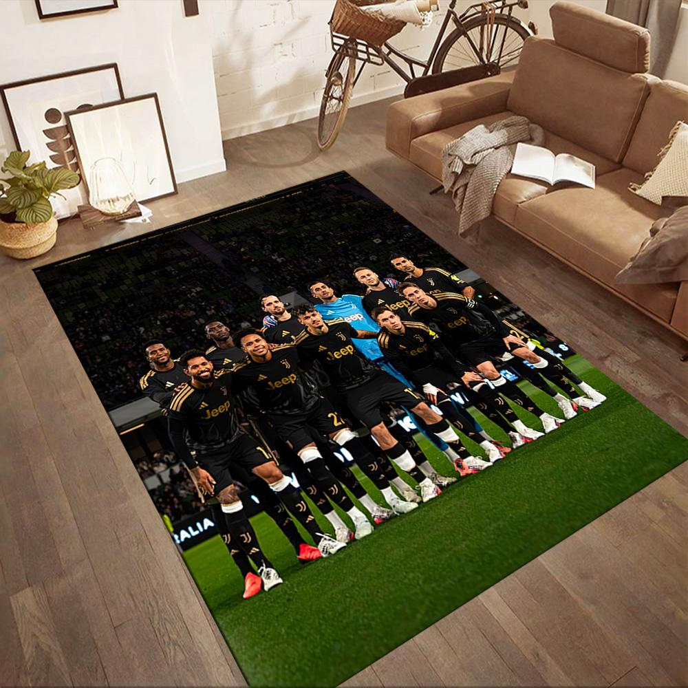 Juventus Floor Mat Suitable For Study Room Game Room Hallway Living Rooms Antislip Carpet Decorate Offices