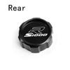 For BMW S1000R S 1000 R 2015-  (not for ) Motorcycle CNC Front Rear Brake Fluid Cylinder Master Reservoir Cover Caps