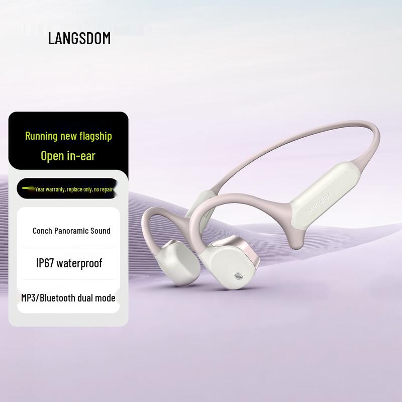 

Lanserton AirWave Max Open-Ear Bone Conduction Earphones