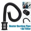 Car Ducting Hose Outlet Clips Heater Air Parking Flexible Exhaust Kits Upgrading Modification Spare Parts