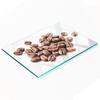 Glass Decorative Serving Board for Snacks Coffee Beans 80X52 Cm