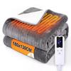 NETTLIFE Couverture Chauffante Electrique Arrêt auto 6 modes température sécurité thermique 180×130CM