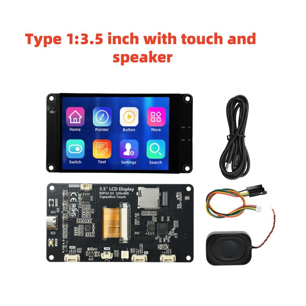 Esp32 S3 Development Board 2.8Inch 3.5Inch Ips Touch Screen 320*480 240*320 Resolution Wifi Bluetooth 5.0 Type C Interface