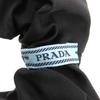 Great PRADA hair accessory black Recycled nylon Women 1IF015 Used