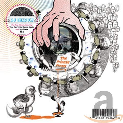 

CD DJ SHADOW Private Press CID28118 Island Records 2002 US Japanese Club Dance Used