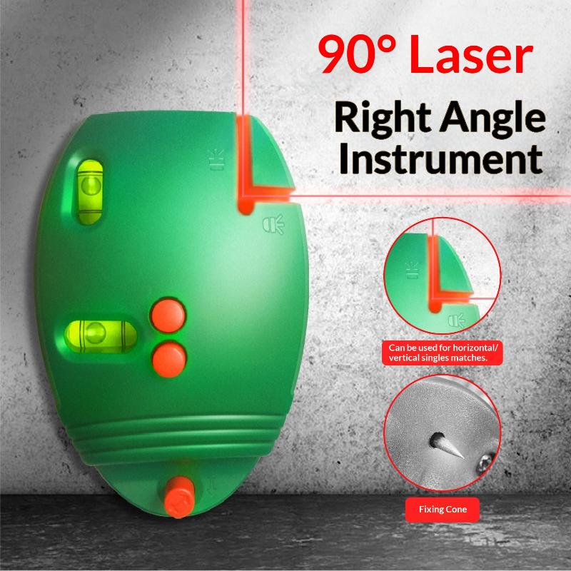 Electronic Infrared Line Level 90 Degree Laser Level High Precision Long Distance Wall Level Tool Measuring Instrument