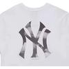 New Era New York Yankees Embroidered Loose Fit Short Sleeve T-Shirt Unisex tops White 14148861
