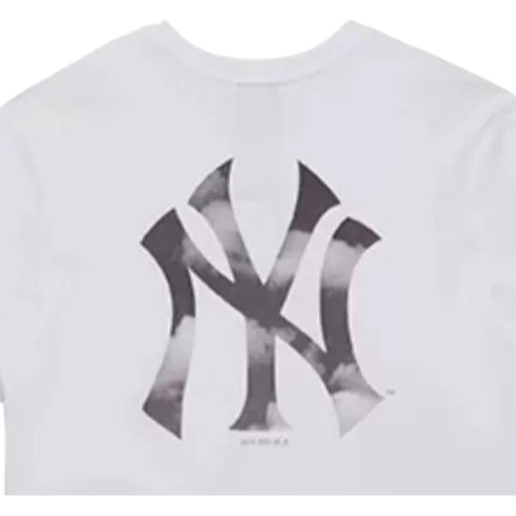 New Era New York Yankees Embroidered Loose Fit Short Sleeve T-Shirt Unisex tops White 14148861