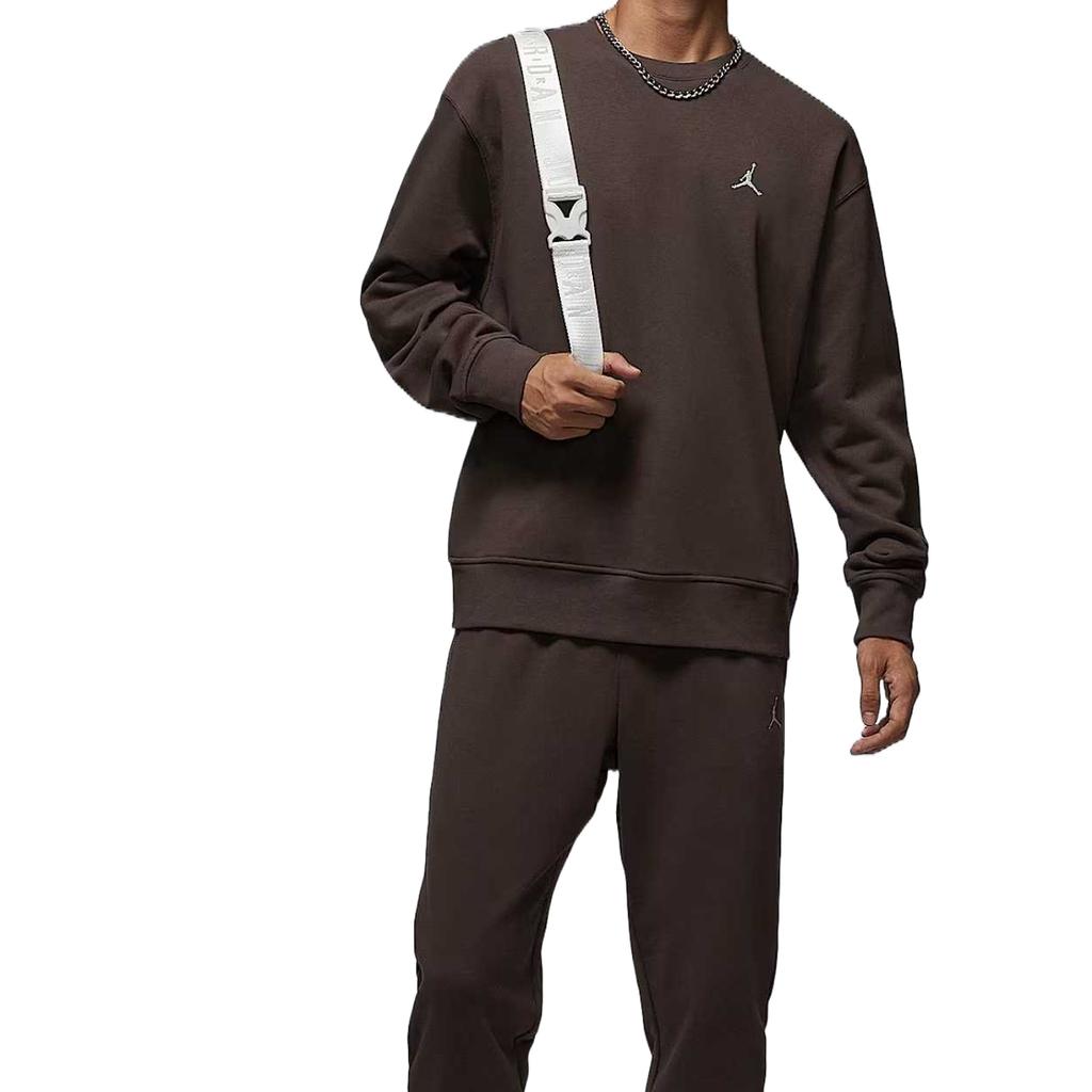 Jordan Brooklyn Fleece Crewneck Sports Comfortable Long Sleeve Sweatshirt Men sweatshirt FV7296-237