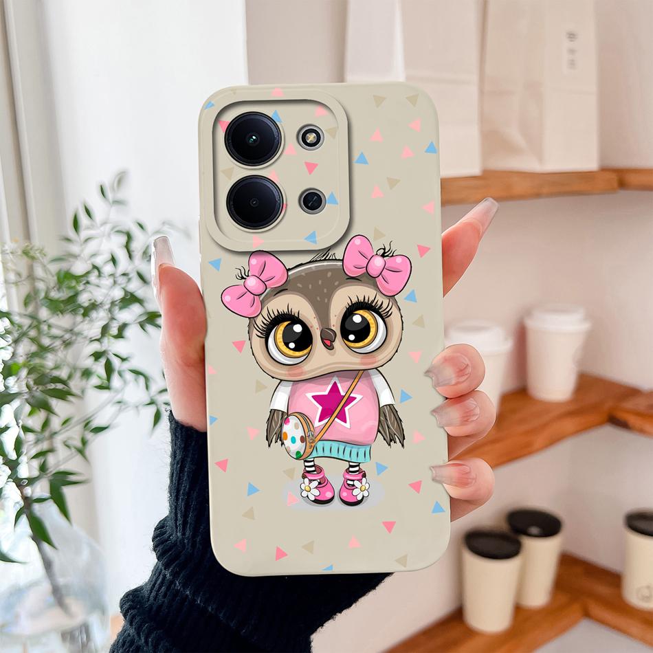 Per Custodia Redmi 15C Moda Cuore Silicone Liquido Protezione Fotocamera Cover Posteriore Per Xiaomi Redmi 15 C 4G 5G Funda Custodie Morbide per Telefono