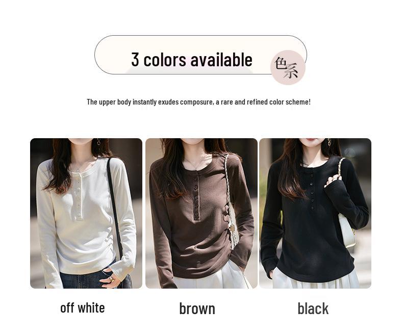 Haut Tricot Manches Longues Plissé Haut de Gamme pour Femme - Col Rond, Tendance & Confortable pour l'Automne/Hiver