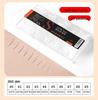 Jieliya Frosted Transparent Ultra-Thin Seamless Nail Tips - Full & Half Cover, No Etching, Size Supplement Included.