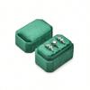 Portable Octagonal Jewelry Box Earrings Earrings Necklace Ring Jewelry Storage Box