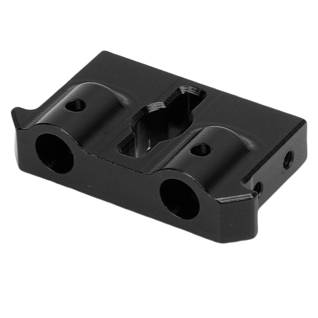RC Front Bumper Mount Replacement for Redcat Ascent 18 1 18 Scale RC Aluminum Front Bumper Connector Black