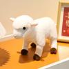 Vente Chaude Peluches Mouton Réalistes Douces Peluches Mouton Debout Pendentifs Mignon Délicat Porte-Clés Pendentifs Sacs Décor