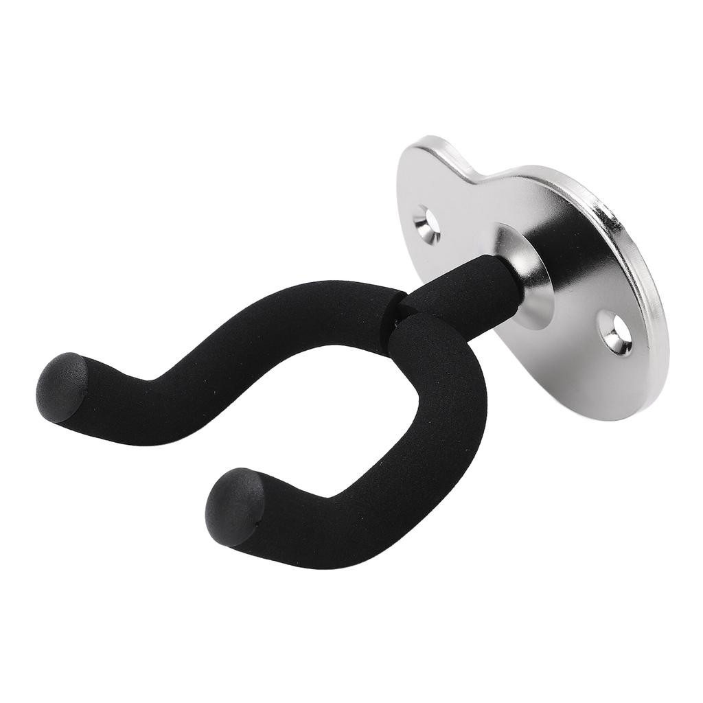 Guitar Wall Mount Hanger Hook Holder Stand Metal for Ukulele Violin Studio Room